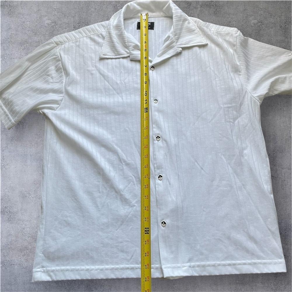 BC Ethic Vintage White Shirt, L‎ - Picture 4 of 8